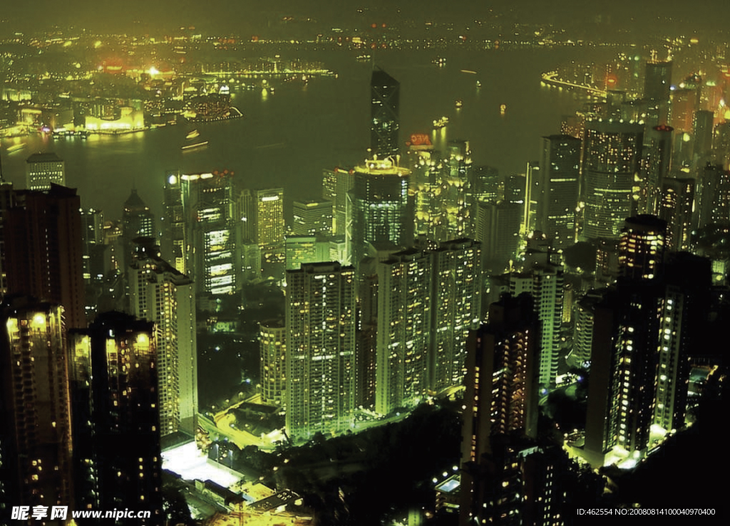 繁华夜景