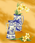 艳丽花纹
