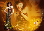 巴黎婚纱照psd