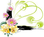 花朵矢量素材