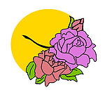 分层花纹