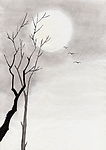 水墨风景
