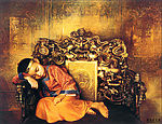 油画《末代皇帝》