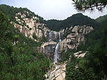 蒙山 中国瀑布