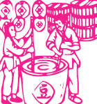 古人做豆腐