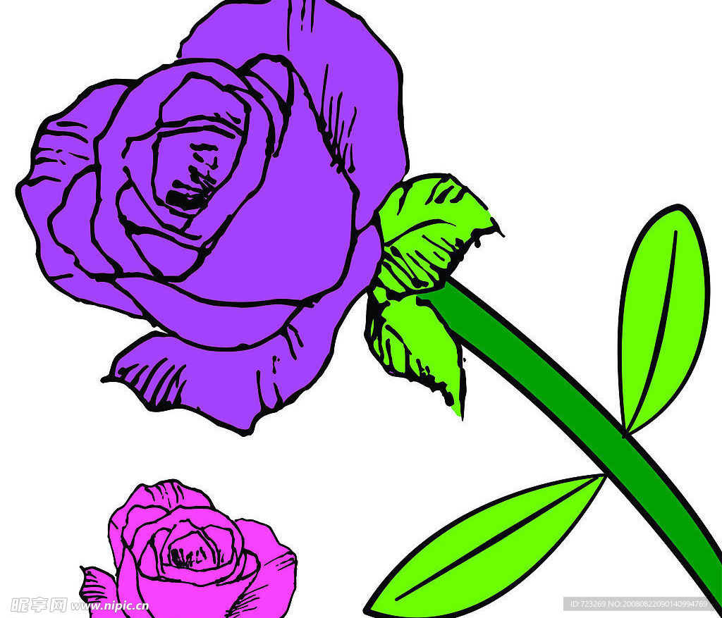 分层花纹