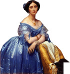 西方油画美女