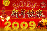 贺09新年