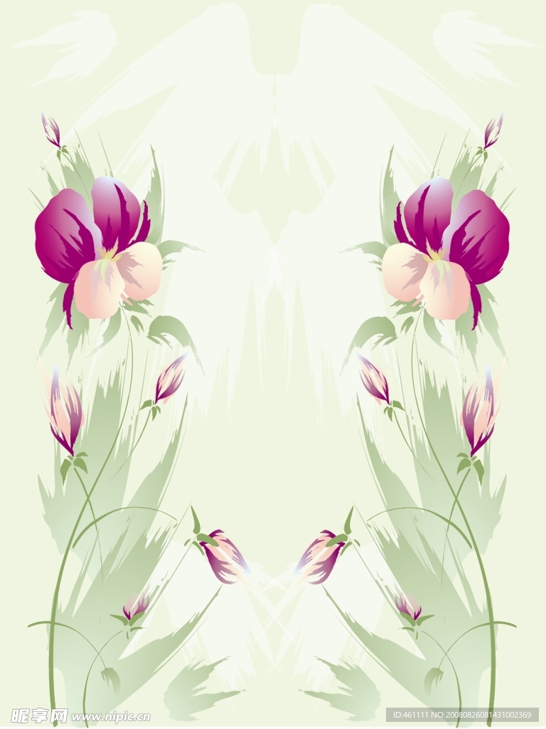两束花