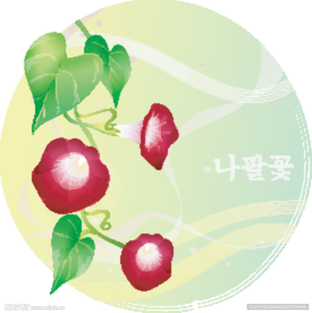 矢量花卉