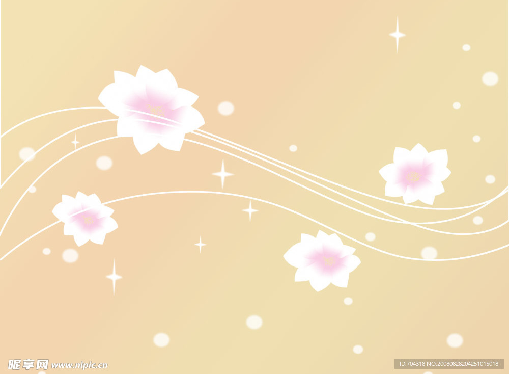 移门 花朵