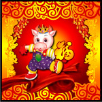 小牛送福