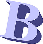 矢量立体大写字母