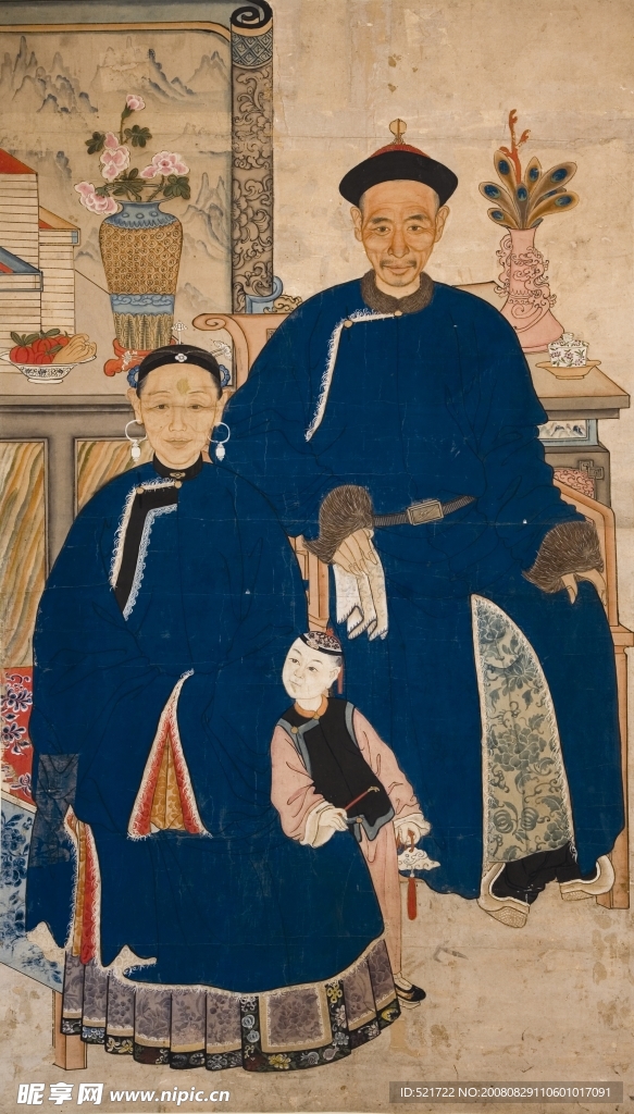 清代古画