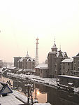 江南农村雪景