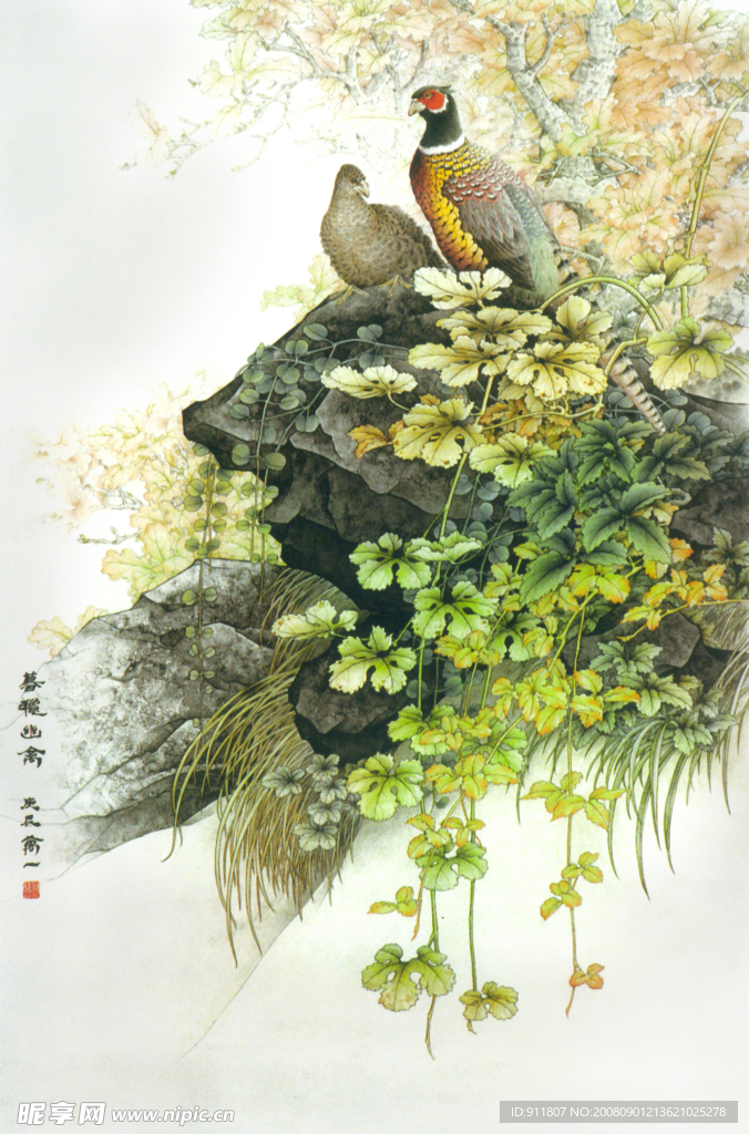 锦鸡图