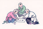 对弈图