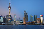 上海浦东建筑夜景