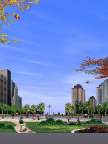 3D建筑背景素材