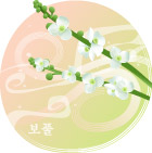 矢量花卉 白花