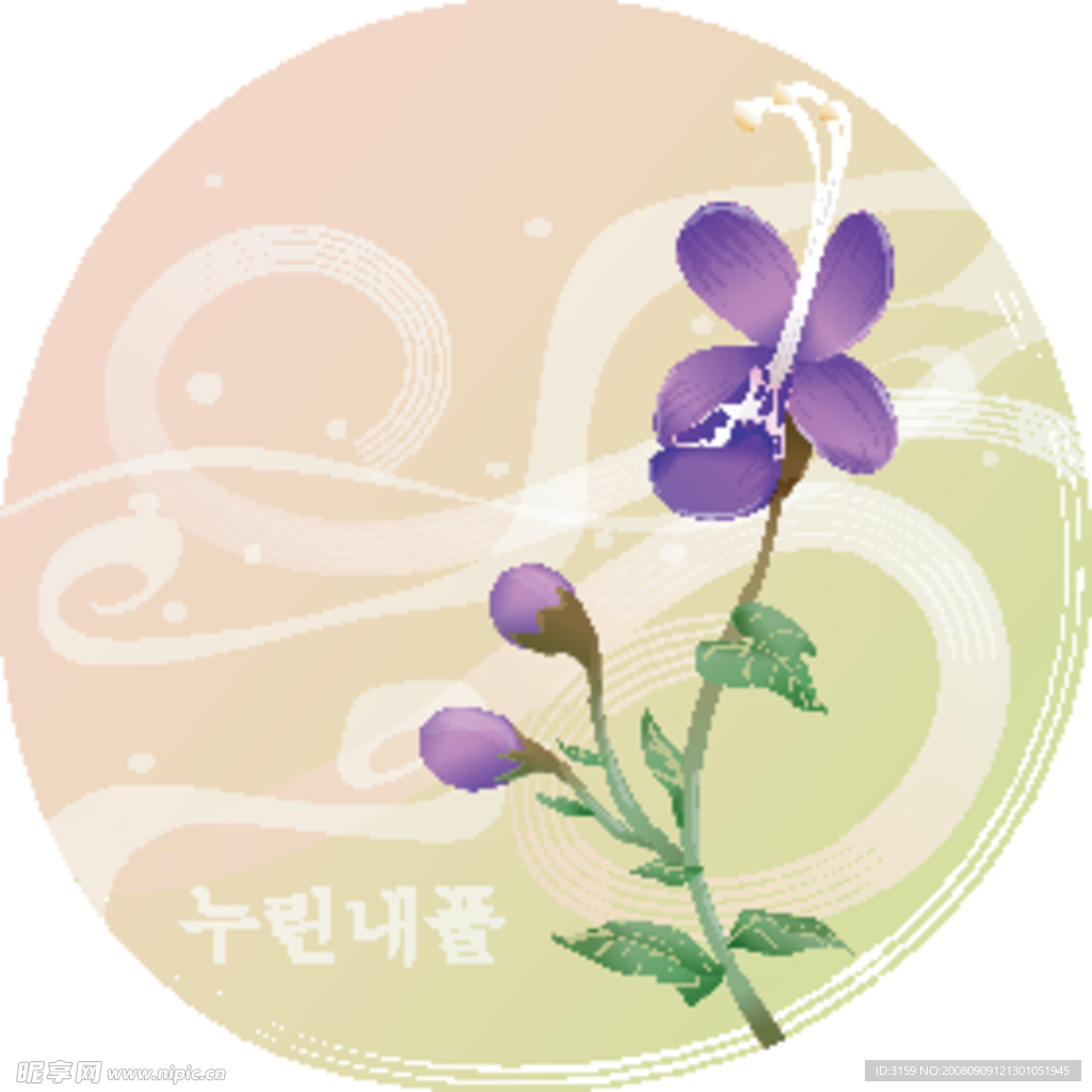 矢量花卉