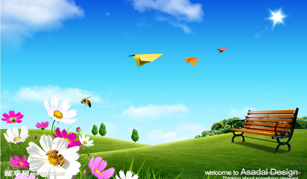 精美风景素材（精细分层画面超清晰）