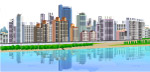 海边城市建筑
