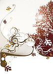 背景花纹