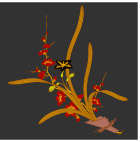 日本花纹
