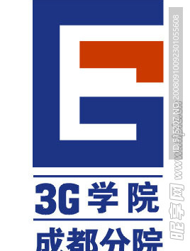 电子科技大学3G学院logo