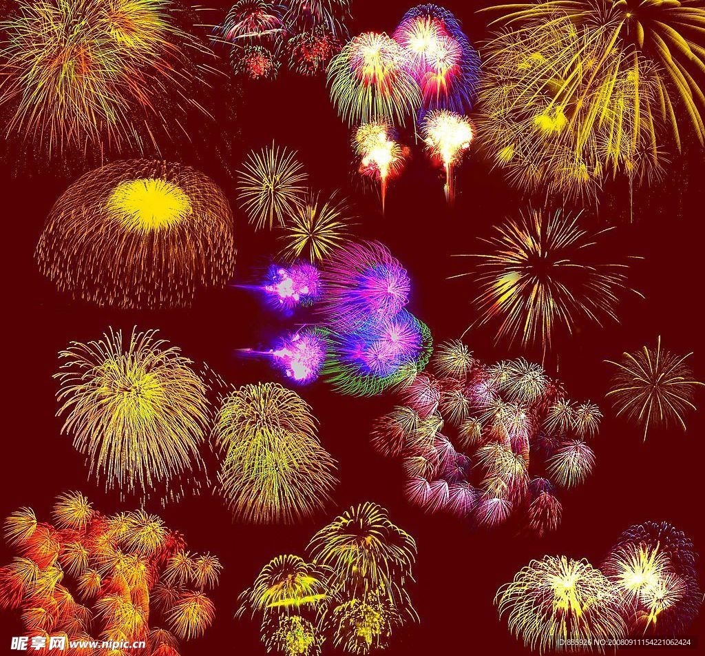 分层烟花