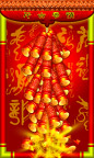 喜庆鞭炮春节