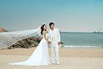 海边婚纱照