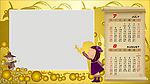 2009年矢量台历模板-5
