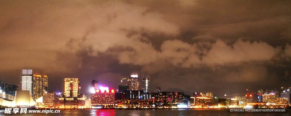 维多利亚港夜景