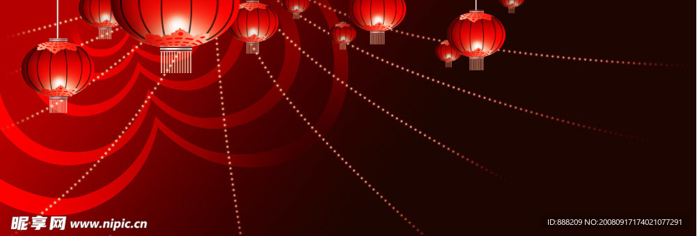 灯笼欢庆分层图
