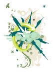 精美潮流插画矢量素材