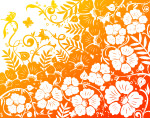华丽花纹