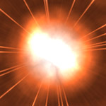星空爆炸效果