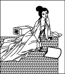 古代仕女矢量图图片