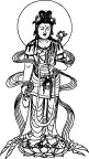 线描观音