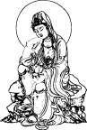 线描观音