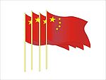 国旗飘扬