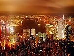美丽的都市夜景
