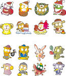 12生肖矢量集合07