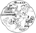 中国民间矢量图库人物