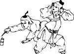 中国民间矢量图库人物
