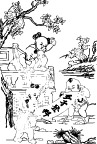中国民间矢量图库人物