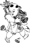 中国民间矢量图库人物