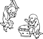 中国民间矢量图库人物